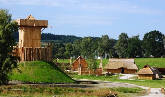 Bild: Der Geschichtspark in Bärnau 