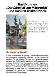 Broschüre von Mitterteicher Stadtbrunnen 